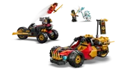Image : LEGO 71864 Véhicules combinables de Kai et Cole - NINJAGO
