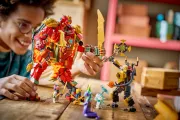 Image : LEGO 71868 Le robot dragon transformable de Braséra - NINJAGO