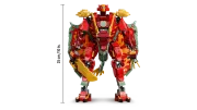 Image : LEGO 71868 Le robot dragon transformable de Braséra - NINJAGO