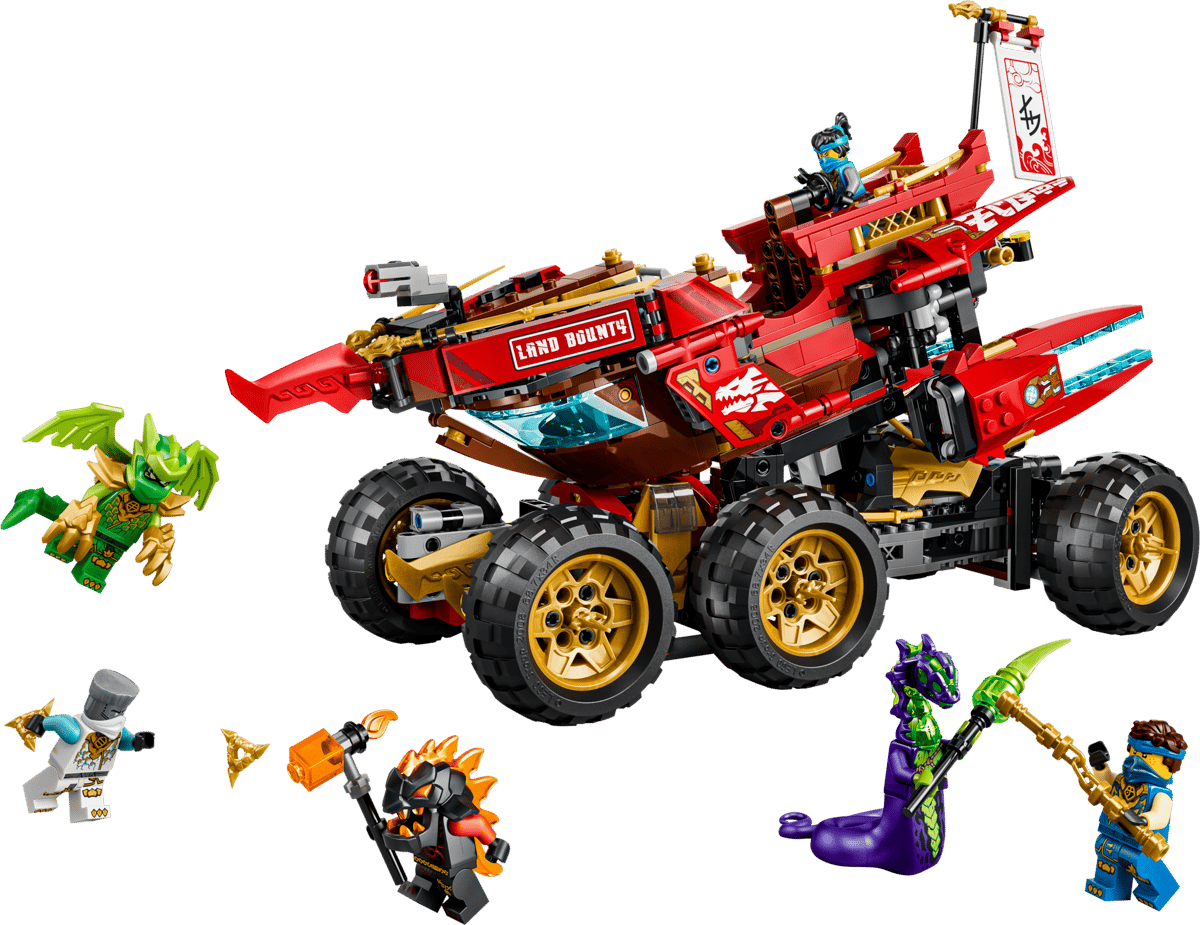 Image : LEGO 71869 Le Bounty terrestre - NINJAGO