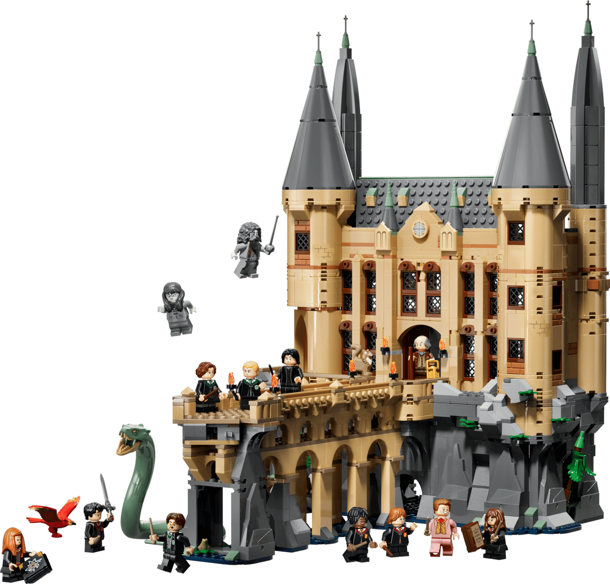 Image : LEGO 76473 Le château de Poudlard: l'aile Est - Harry Potter