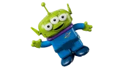 Image : LEGO 43307 Alien et la fusée Pizza Planet - Disney