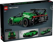 Image : LEGO 42241 Hypercar Bugatti Chiron Pur Sport verte - Technic