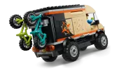Image : LEGO 60512 Le camping-car d'aventures et ses VTT - City