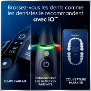 Image : ORAL-B iO6 Noire Luxe Edition - Brosse à dents électrique