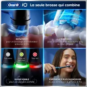 Image : ORAL-B iO6 Noire Luxe Edition - Brosse à dents électrique