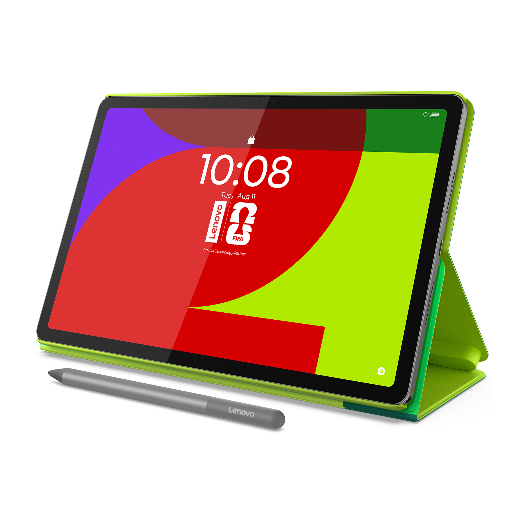 Image : LENOVO Pack Idea Tab FIFA 256Go Pen/Batt/Folio - Tablette Android