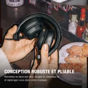 Image : MARSHALL Milton A.N.C. Noir - Casque