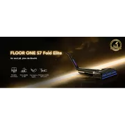 Image : TINECO Floor One S7 Fold Elite Noir - Aspirateur laveur
