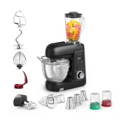 Image : MOULINEX QA5458F1 BAKE PARTNER + accessoires - Robot pâtissier