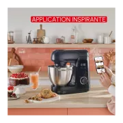 Image : MOULINEX QA5458F1 BAKE PARTNER + accessoires - Robot pâtissier