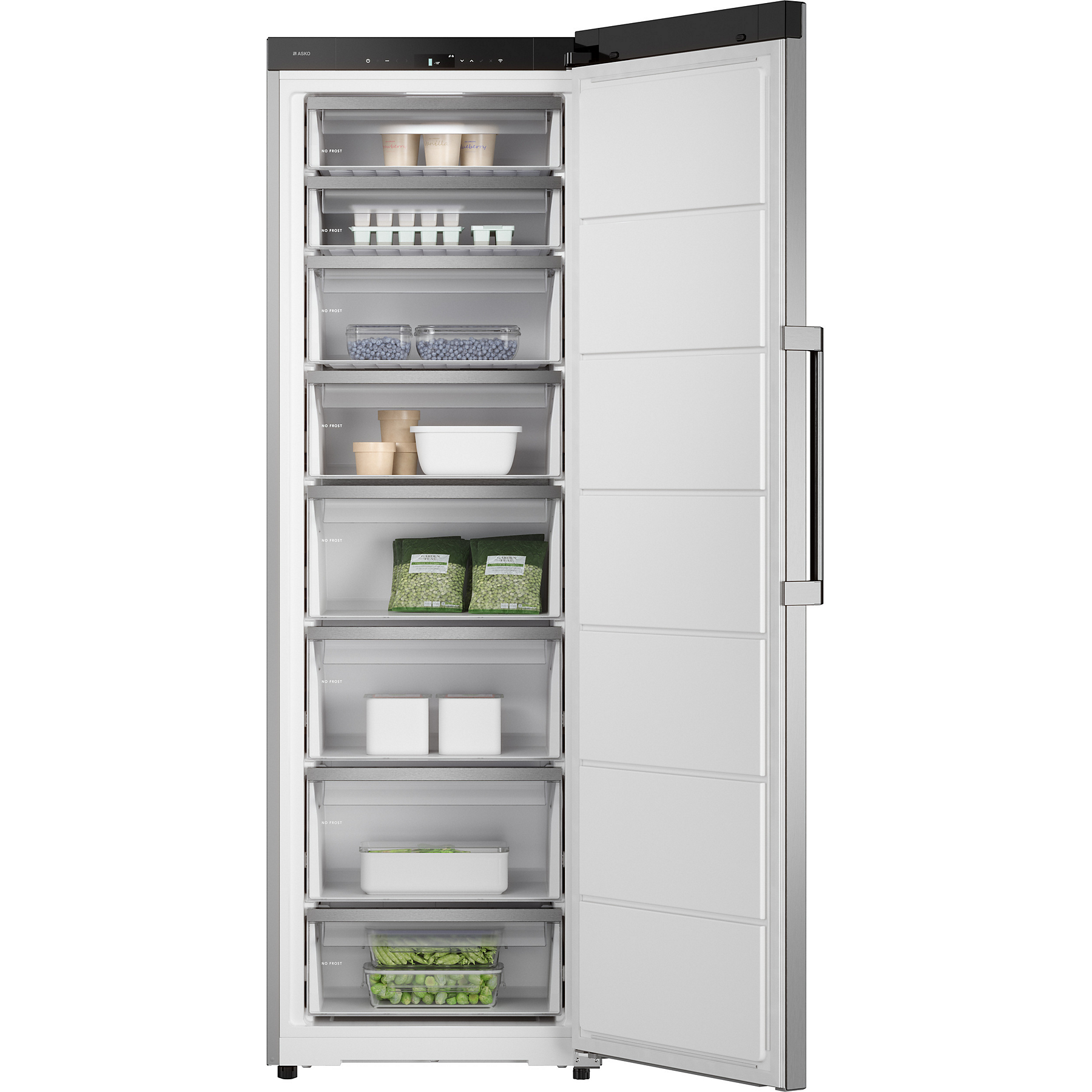 Image : ASKO RFF586KNCS1 - Congélateur armoire