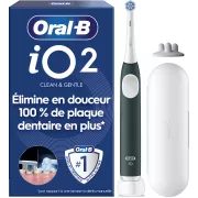 ORAL-B iO2 Series Vert Fôret + étui de voyage - Brosse à dents électrique