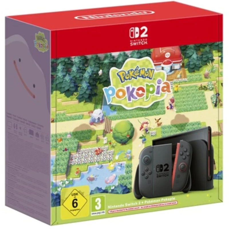 Image : Pack Console Nintendo Switch 2 + le jeu Pokémon Pokopia - Édition Limitée