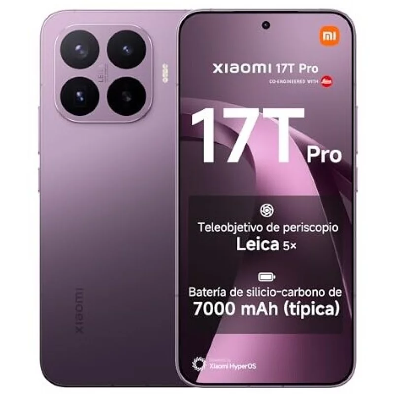 Image : Xiaomi 17T Pro Violet 12 GO+1 TO