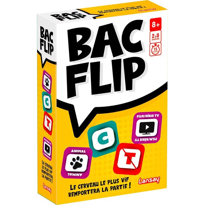 Image : Lansay Bac Flip - Jeu d'ambiance