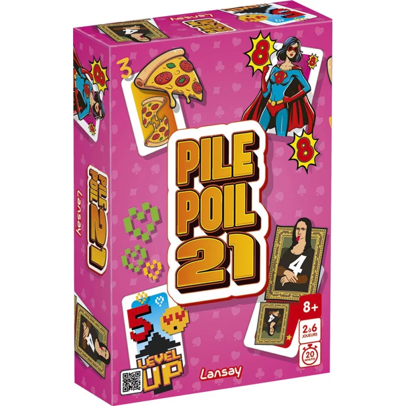 Image : Lansay Pile Poil 21 - Jeu d'ambiance