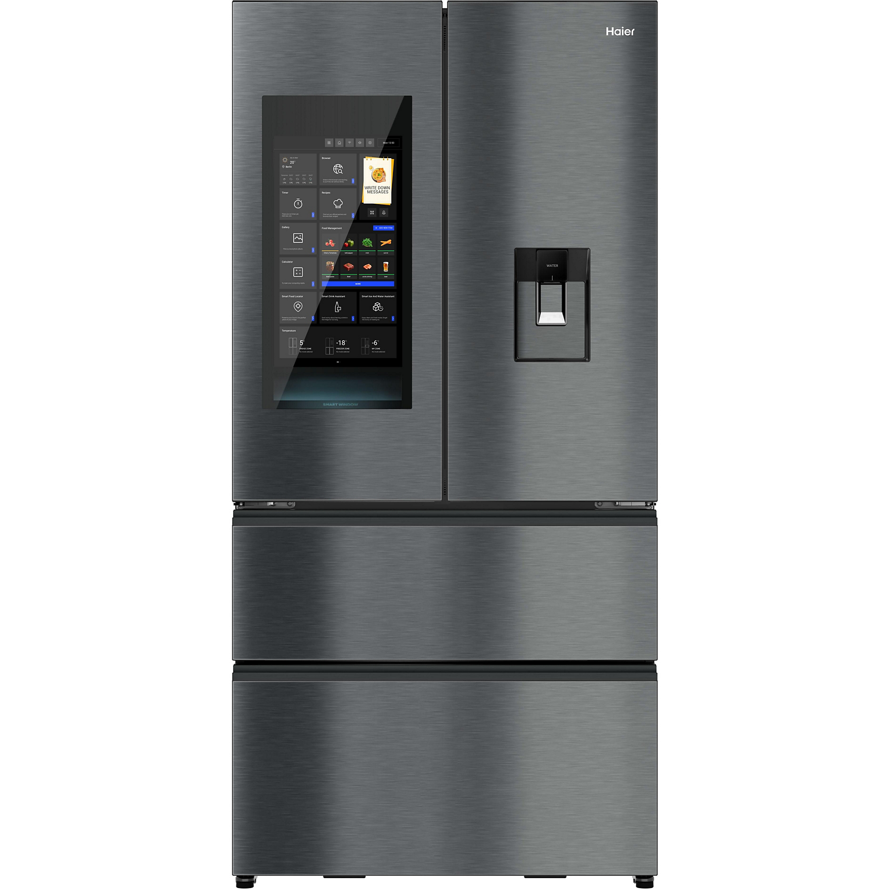 Image : HAIER HFW99F19ESSB - Réfrigérateur multi portes