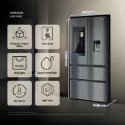 Image : HAIER HFW99F19ESSB - Réfrigérateur multi portes