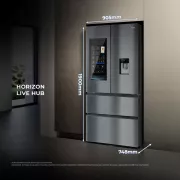 Image : HAIER HFW99F19ESSB - Réfrigérateur multi portes