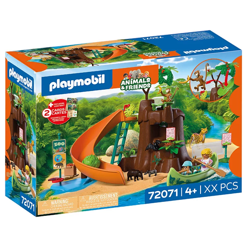 Image : PLAYMOBIL 72071 Zoo : Au cœur de la jungle