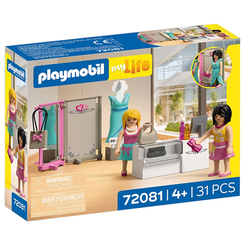 Image : Playmobil 72081 Boutique de mode - My Life