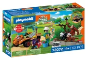 Playmobil 72072 Zoo : Gardien de zoo et véhicule - Animals and Friends