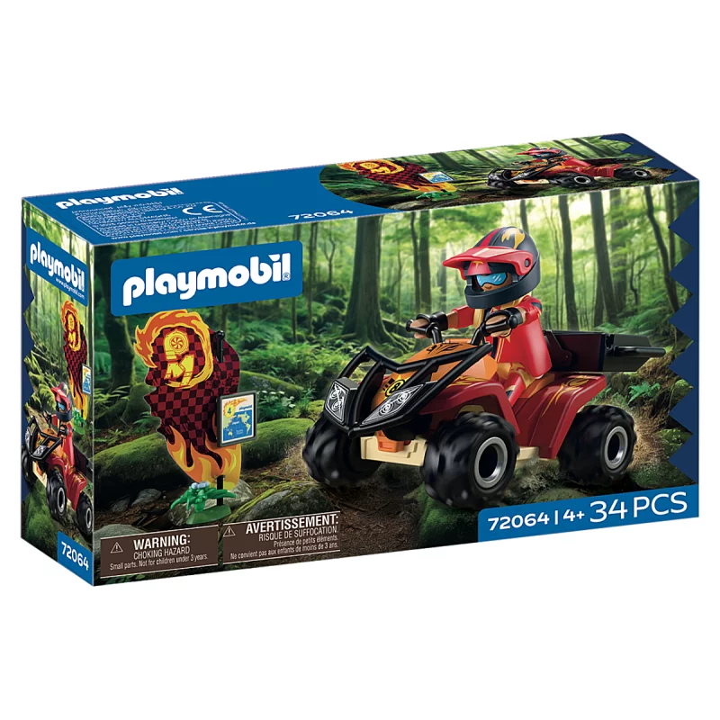 Image : Playmobil 72064 Quad tout-terrain