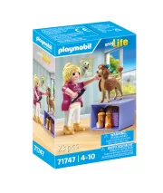 Playmobil 71747 Toiletteuse avec caniche et accessoires - My Life