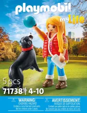 Playmobil 71738 Jeune fille avec chien de montagne - My Life