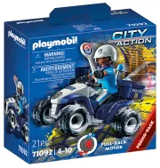 Playmobil 71092 Policier et Quad - City Action