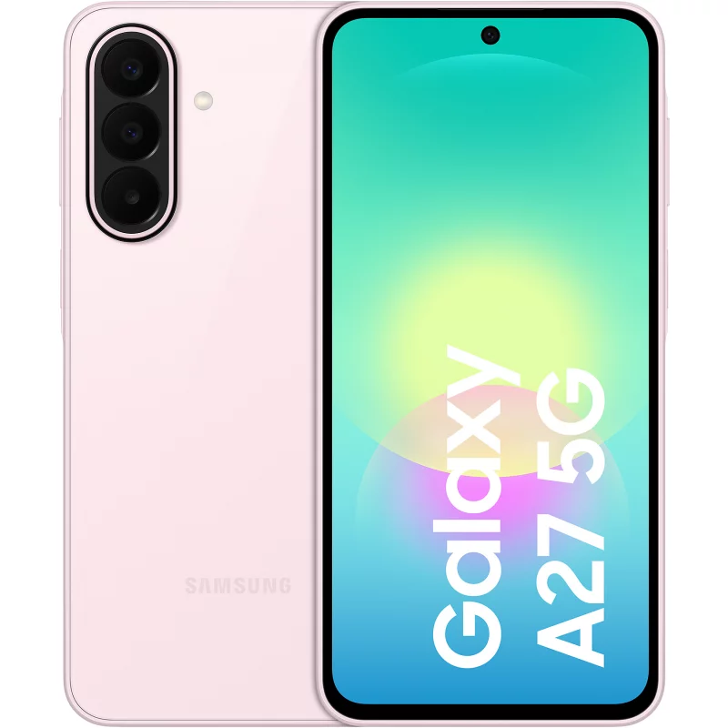 Image : SAMSUNG Galaxy A27 5G Rose clair 128 Go - Smartphone