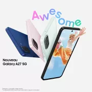 Image : SAMSUNG Galaxy A27 5G Rose clair 128 Go - Smartphone
