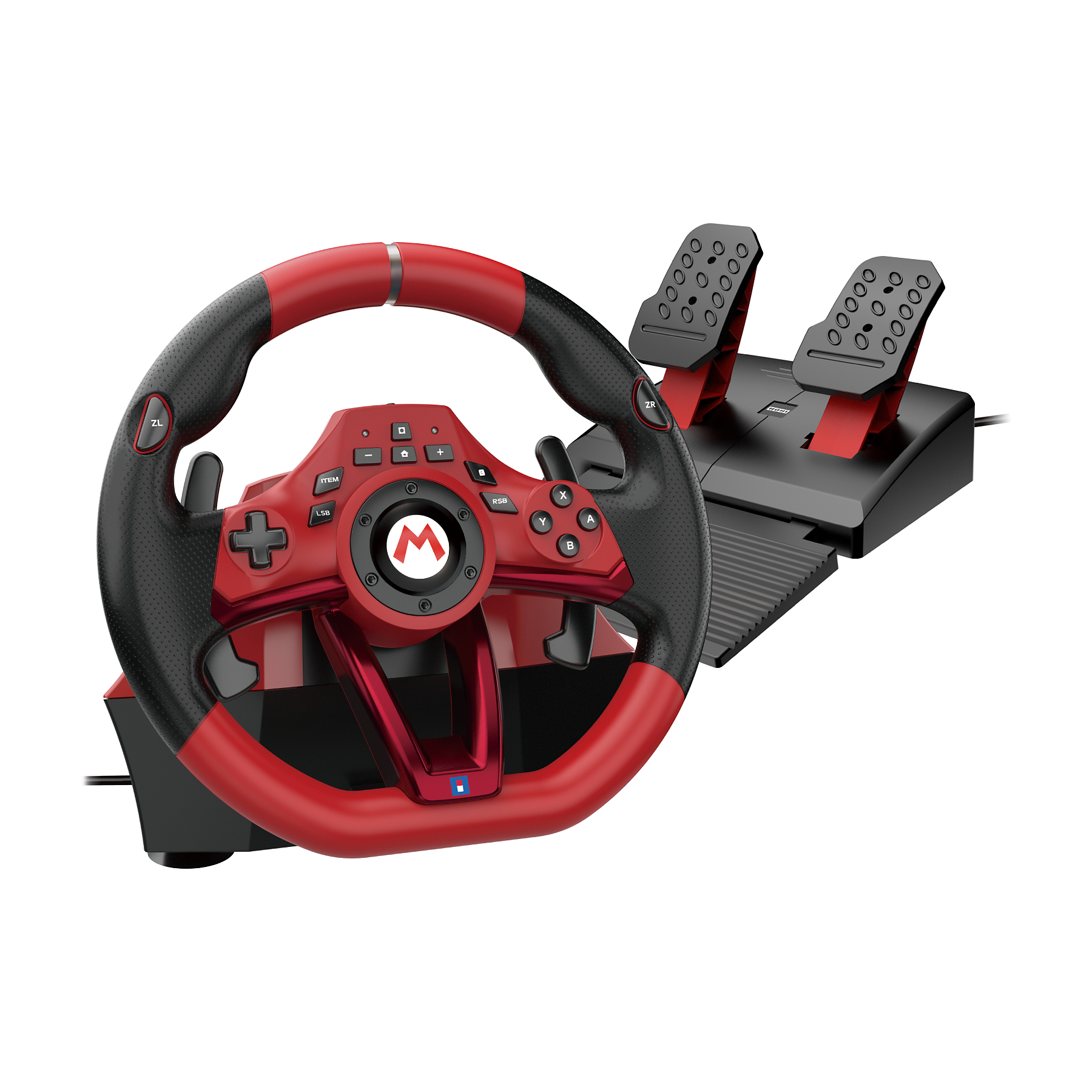 Image : HORI Mario Kart Racing Wheel Pro Deluxe - Volant + Pédalier