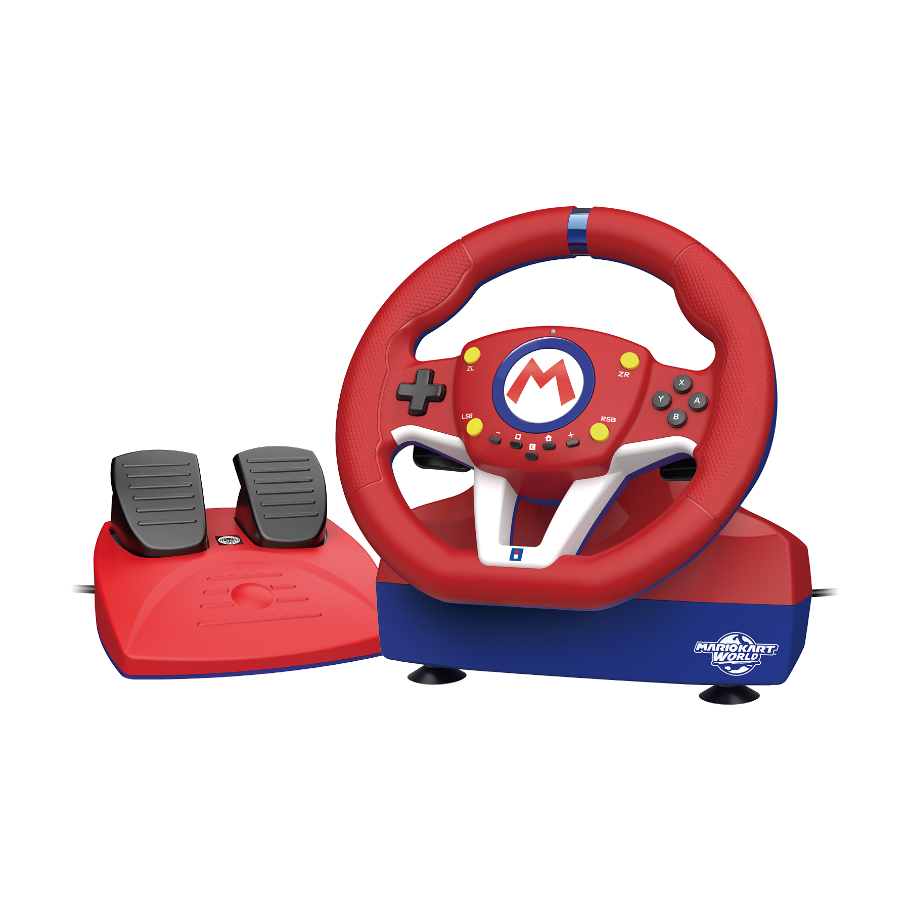 Image : HORI Mario Kart Racing Wheel Pro Mini - Volant + Pédalier