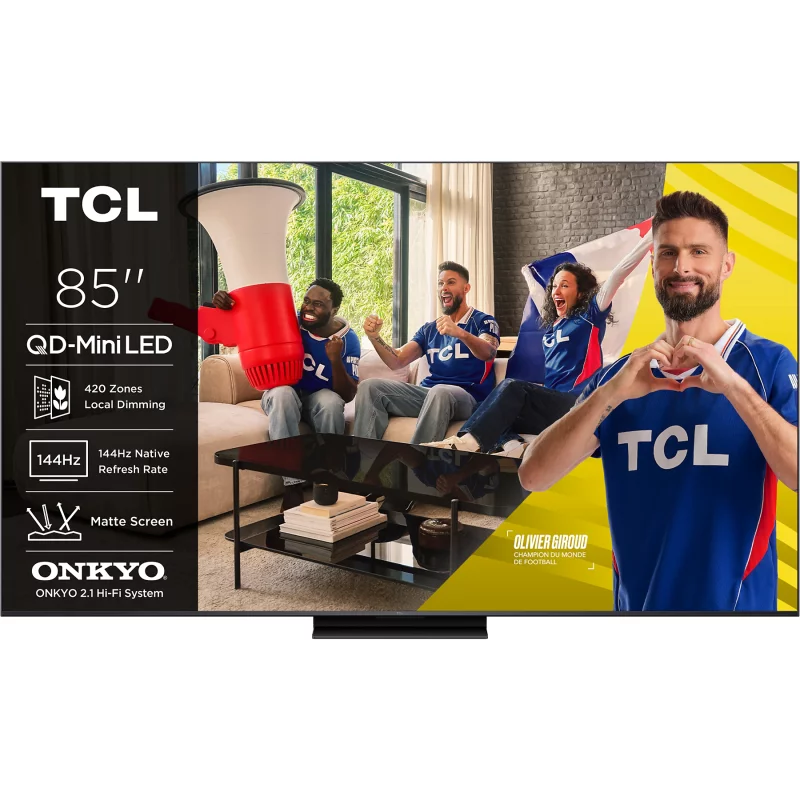 Image : TCL 85C69K PRO - TV QD-MiniLED 85' 2026