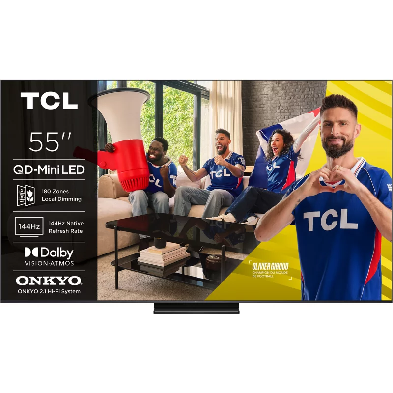 Image : TCL 55C69K PRO - TV QD-MiniLED  2026 - 55'