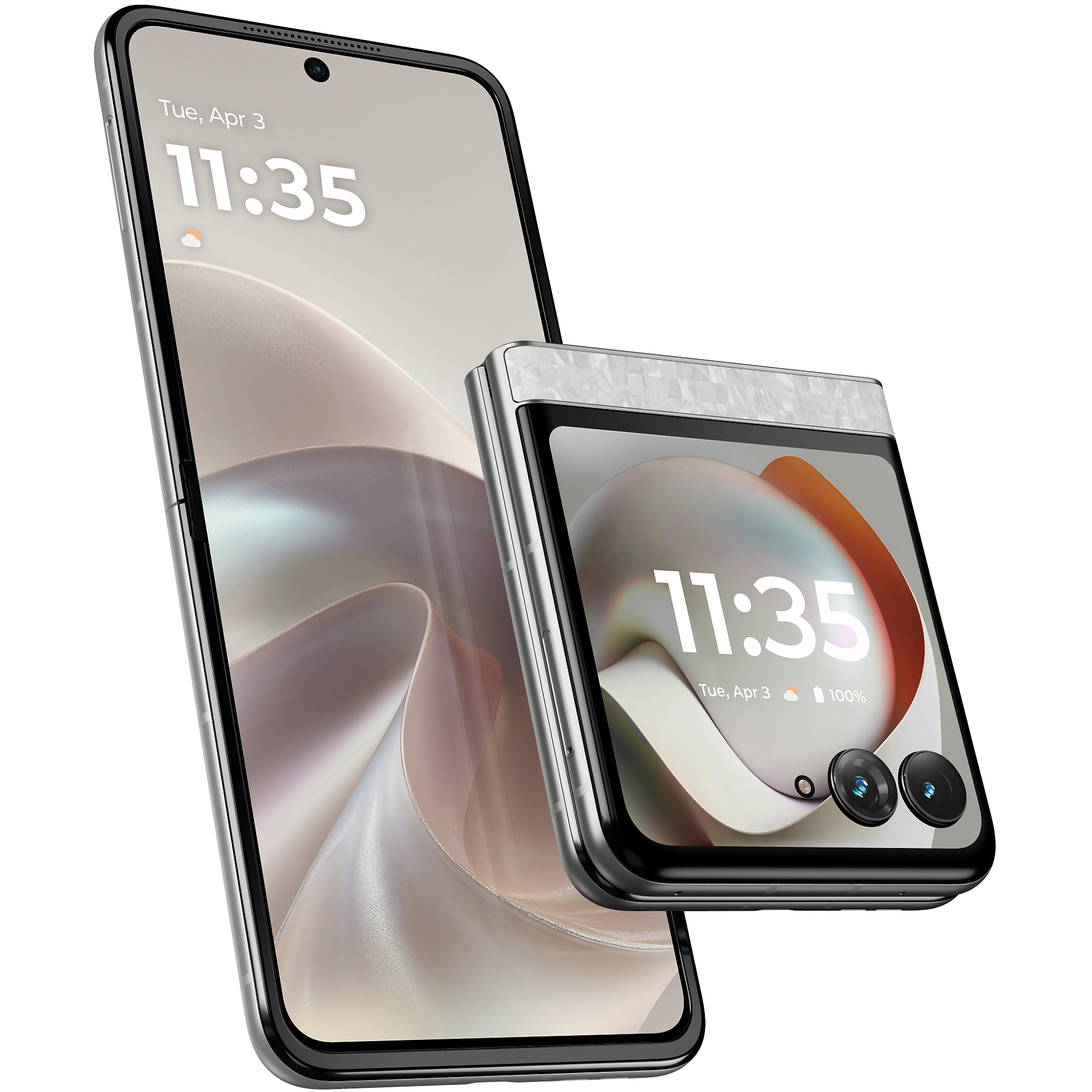 Image : MOTOROLA Razr 70 256Go Bright white - Smartphone