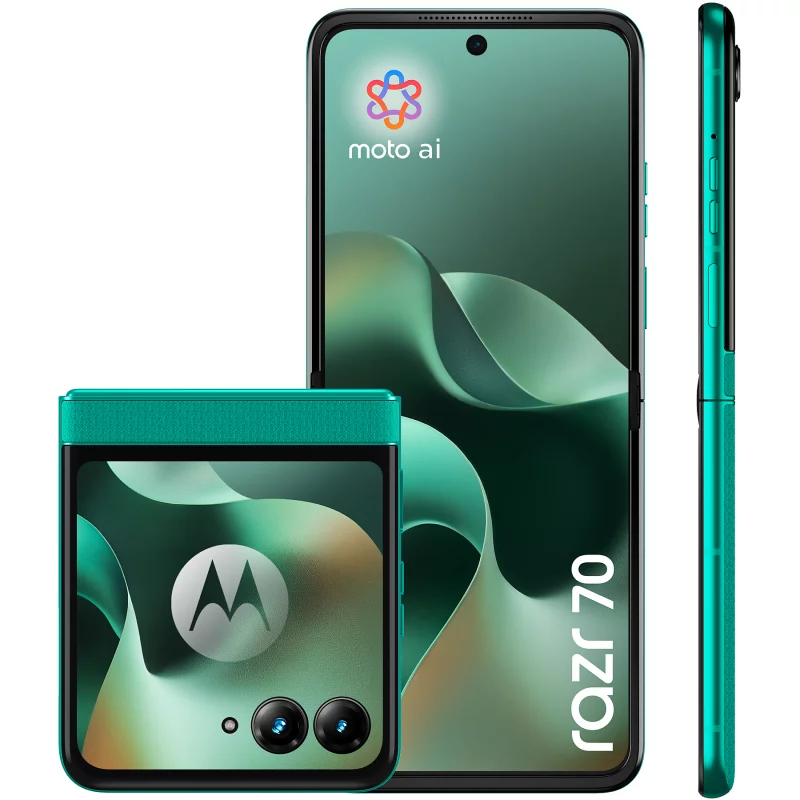 Image : MOTOROLA Razr 70 256Go Sporting green - Smartphone