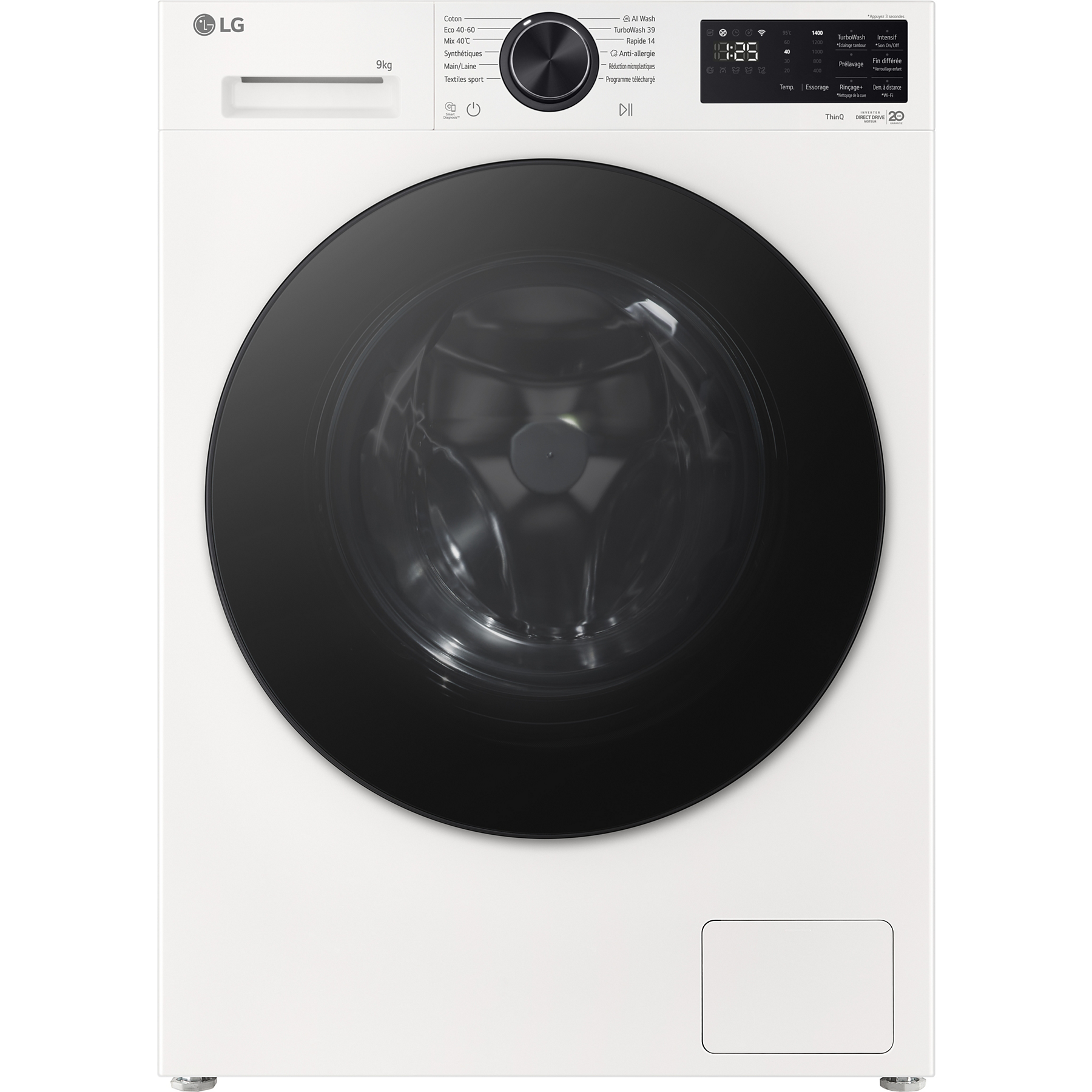 Image : LG F94X56WSTA - Lave linge hublot