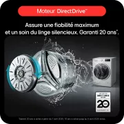 Image : LG F94X56WSTA - Lave linge hublot