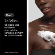 Image : BRAUN Legepil SES9-080 Silv Box MN - Epilateur