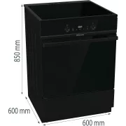 Image : HISENSE HEITS5D70BPMPG - Cuisinière induction