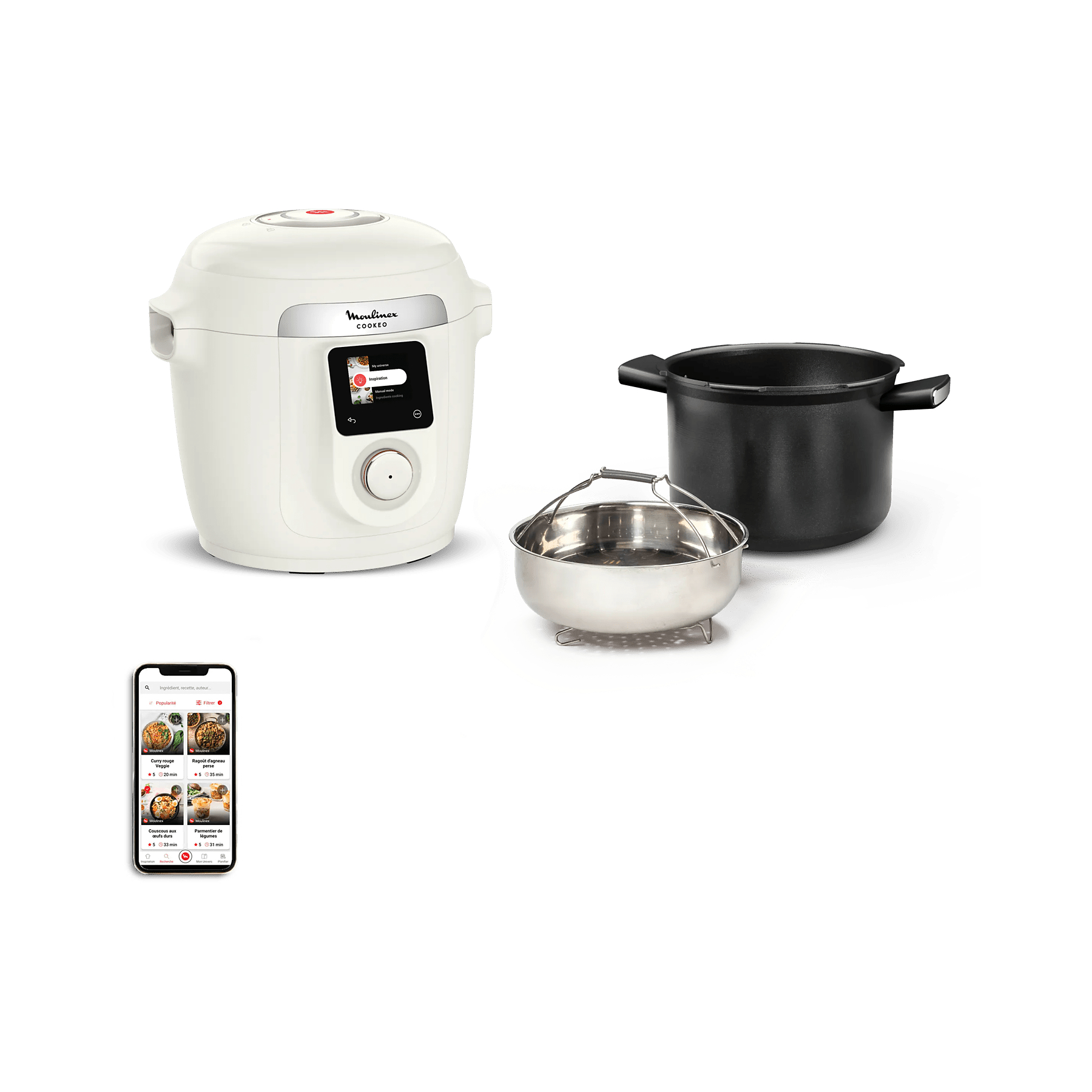 Image : MOULINEX Cookeo CE952AF0 Wi-Fi 8en1