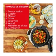Image : MOULINEX Cookeo CE952AF0 Wi-Fi 8en1
