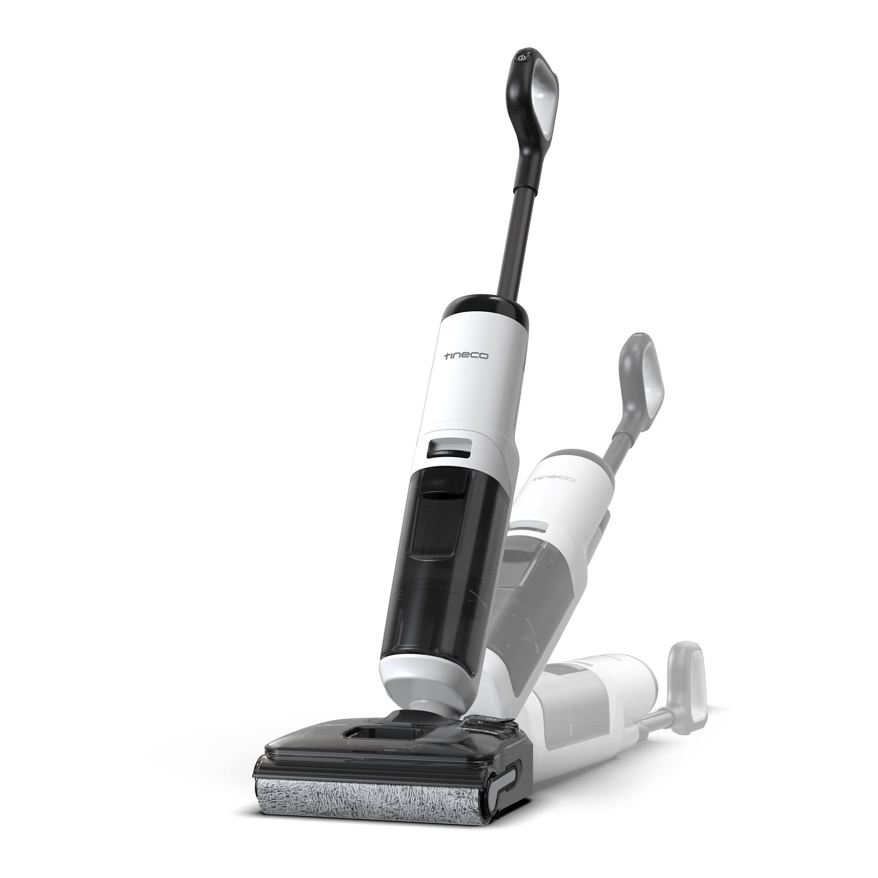 Image : TINECO Floor One S5 Max Black and White - Aspirateur laveur