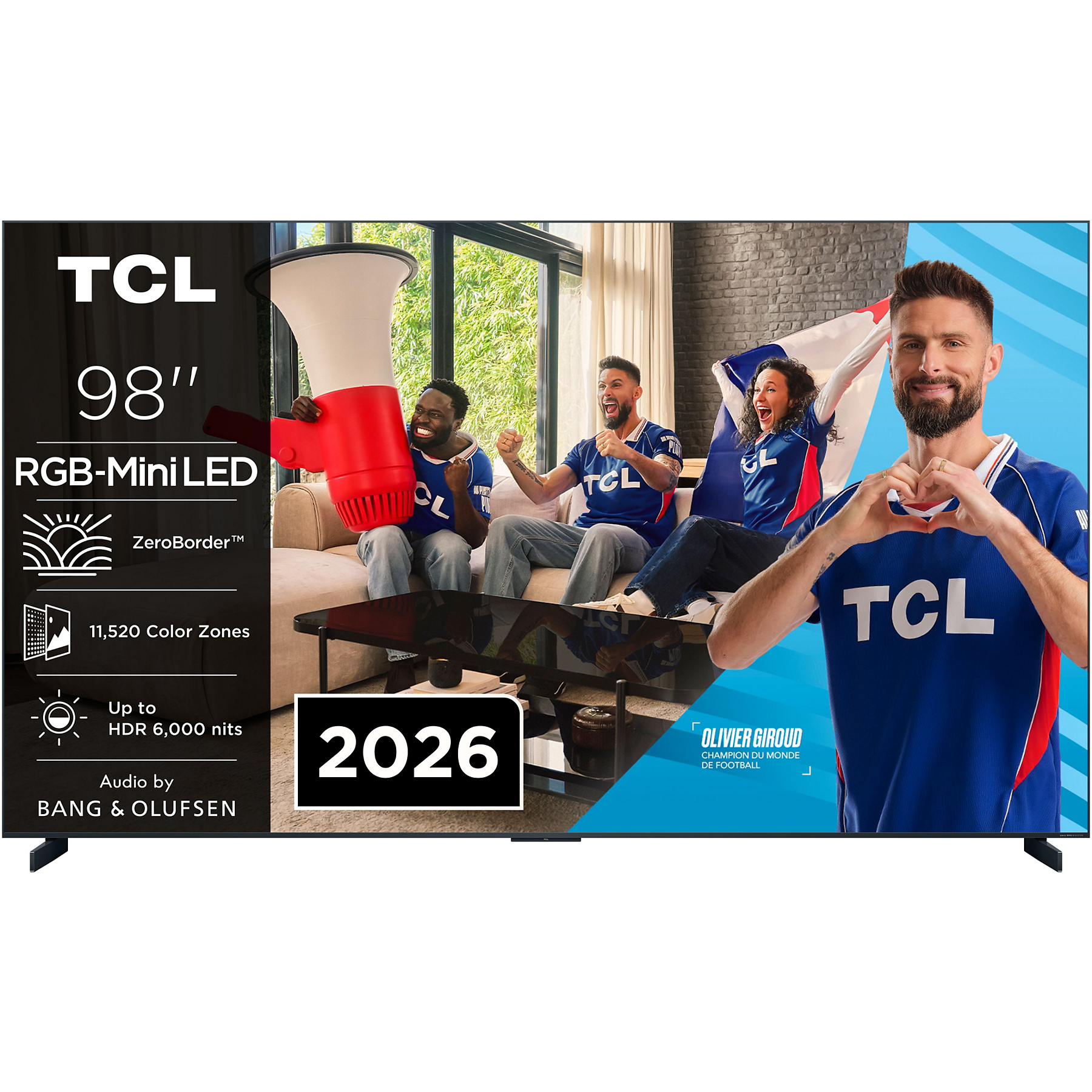 Image : TCL 98RM9L - TV RGB MiniLED 2026 - 98'