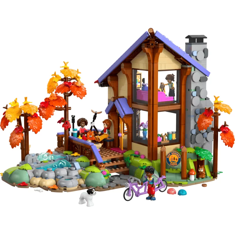 Image : LEGO 42705 La cabane chaleureuse dans la forêt - Friends