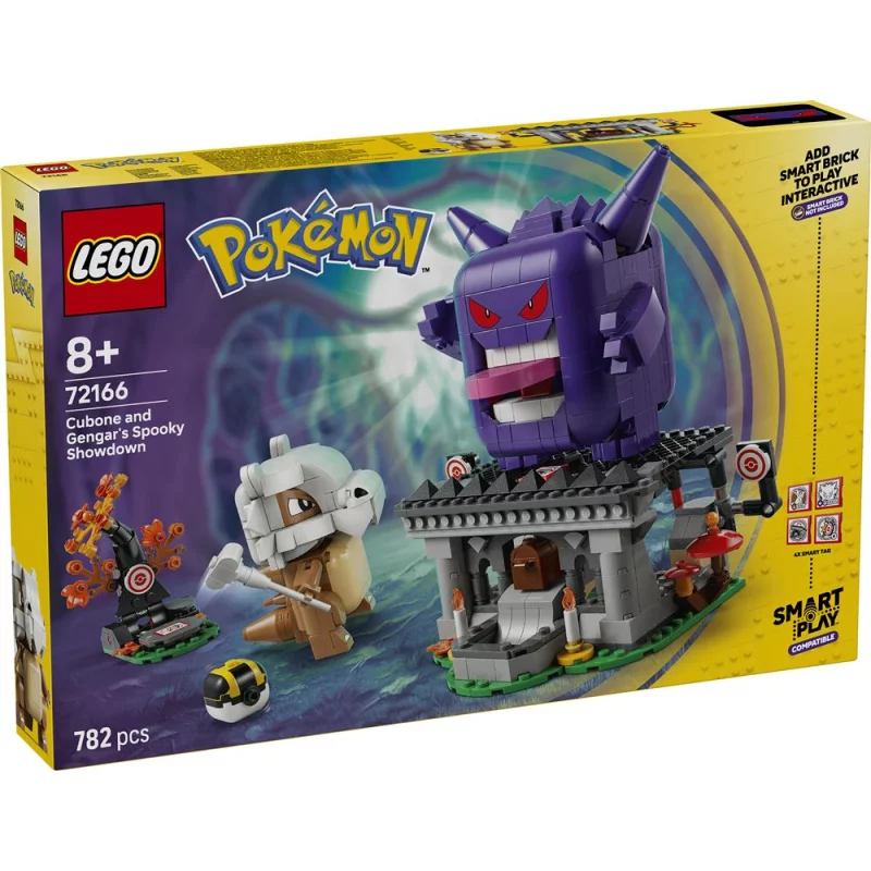 Image : LEGO 72166 SMART Play : L'affrontement terrifiant entre Osselait et Ectoplasma - Pokémon