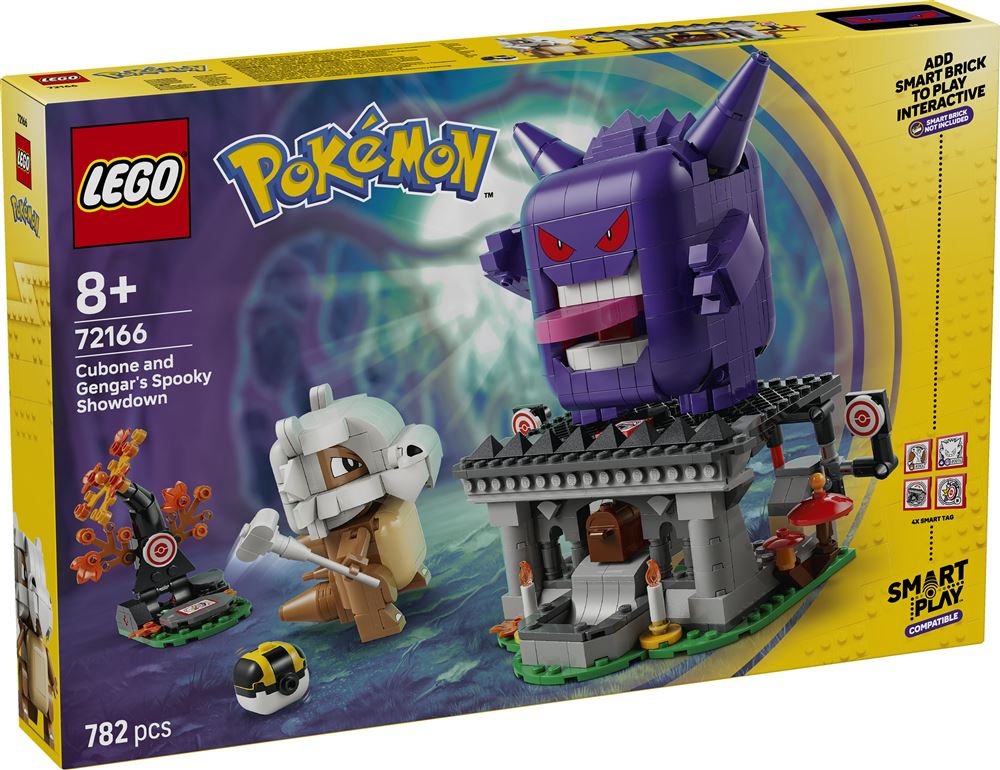 Image : LEGO 72166 SMART Play : L'affrontement terrifiant entre Osselait et Ectoplasma - Pokémon